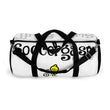Load image into Gallery viewer, SOCCERGASM-WHITE Duffel Bag