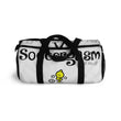 Load image into Gallery viewer, SOCCERGASM-WHITE Duffel Bag