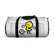 Load image into Gallery viewer, SOCCERGASM-WHITE Duffel Bag