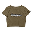 Load image into Gallery viewer, SHOPPINGASM JUICY Crop Tee