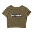 Load image into Gallery viewer, SOCCERGASM JUICY Crop Tee