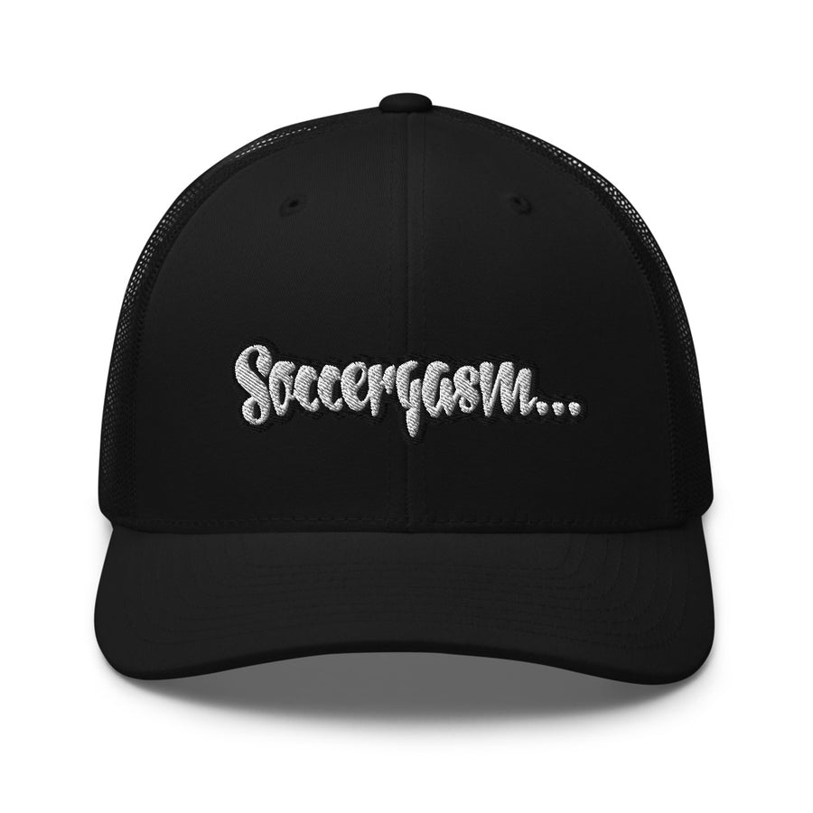 JUICY-SOCCERGASM Trucker Cap