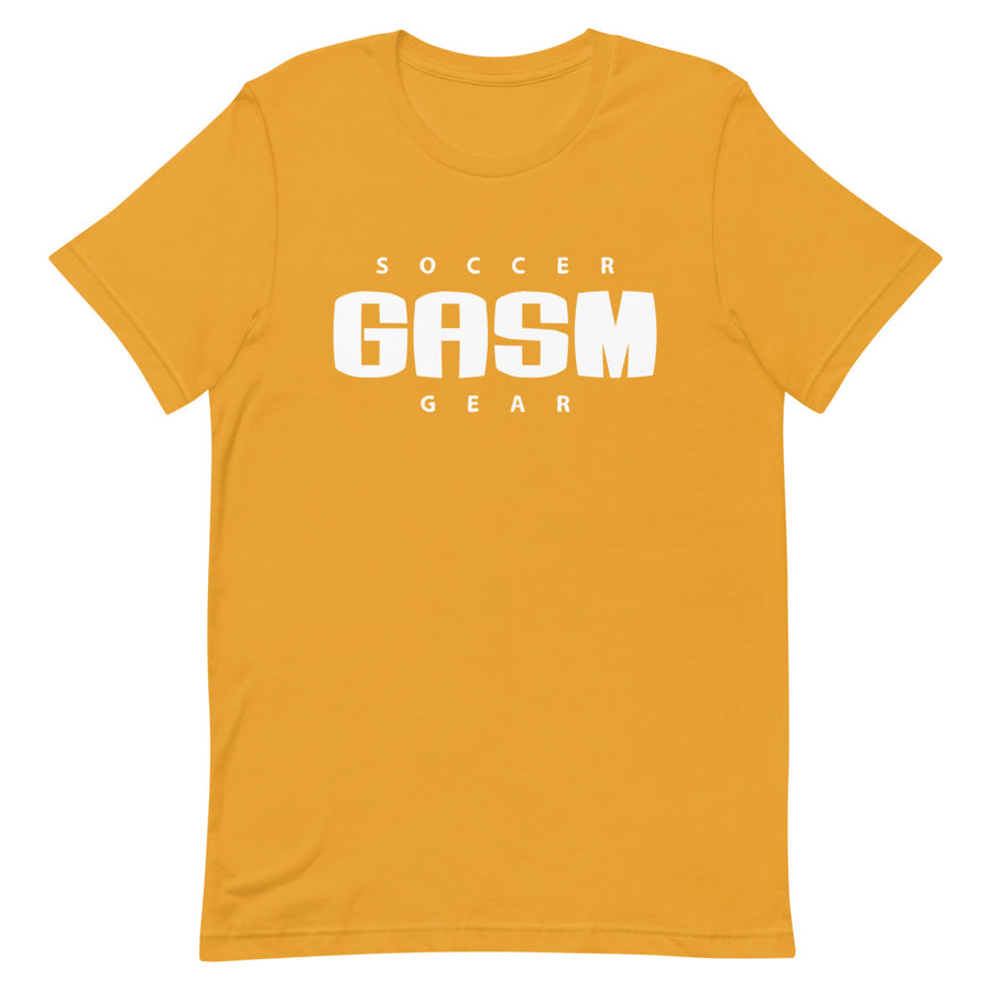 SOCCERGASM SWOLLEN T-Shirt  (Order up for a more casual fit.)