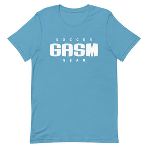 SOCCERGASM SWOLLEN T-Shirt  (Order up for a more casual fit.)