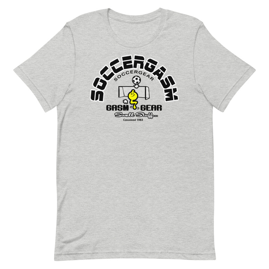SOCCERGASM ARCH T-Shirt  (Order up for a more casual fit.)