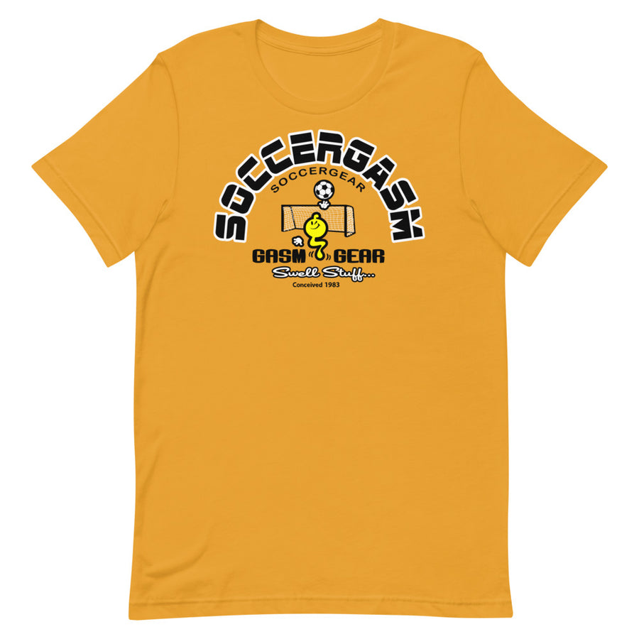 SOCCERGASM ARCH T-Shirt  (Order up for a more casual fit.)