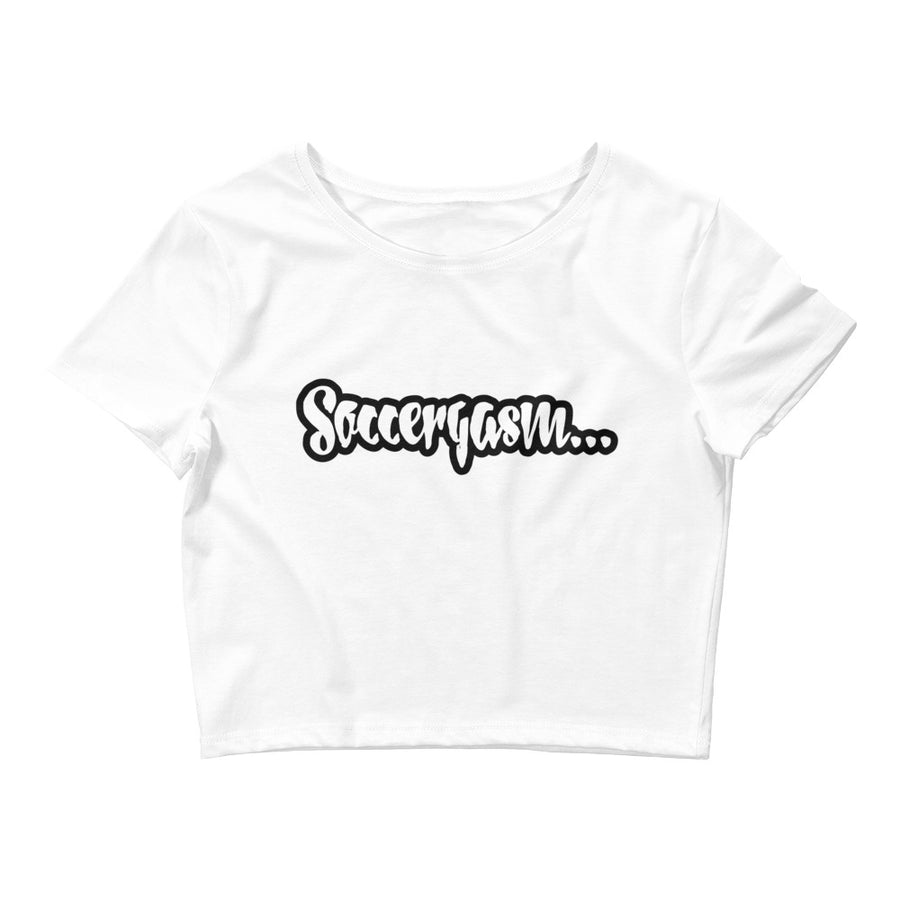 SOCCERGASM JUICY Crop Tee