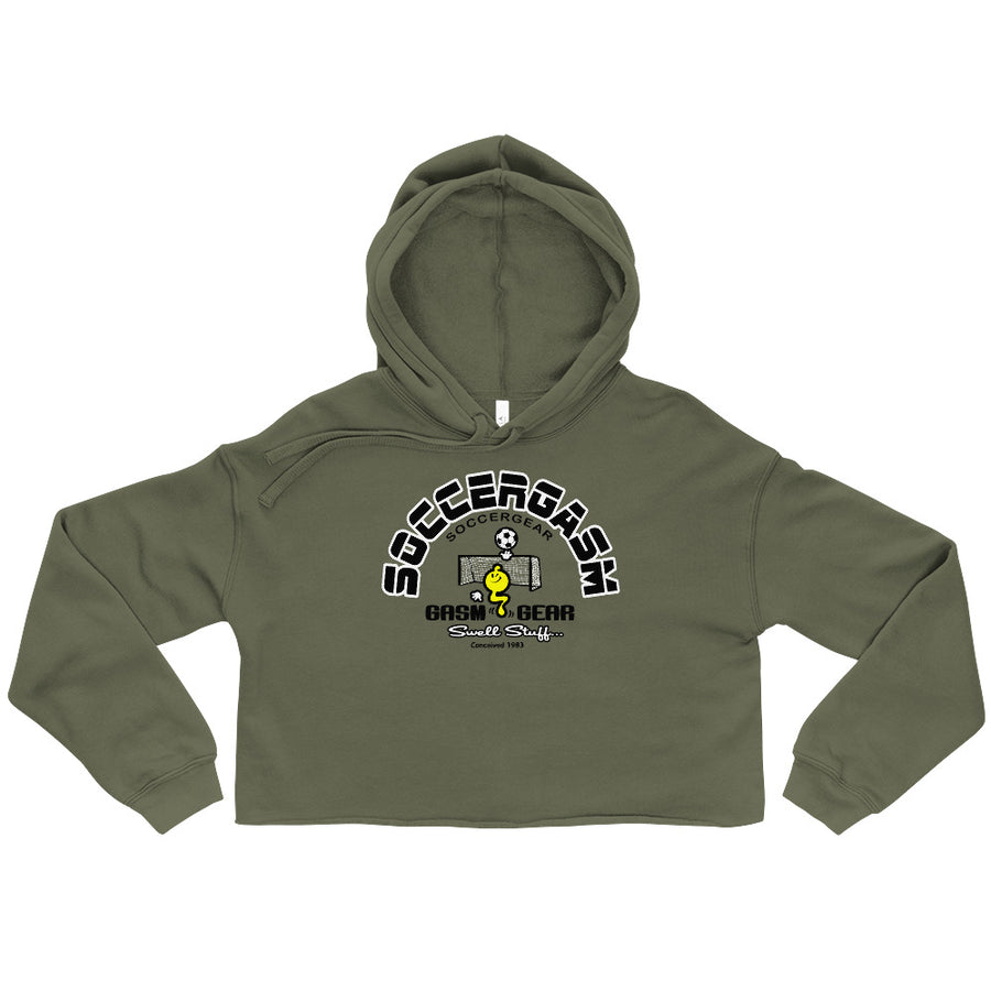 SOCCERGASM ARCH Crop Hoodie
