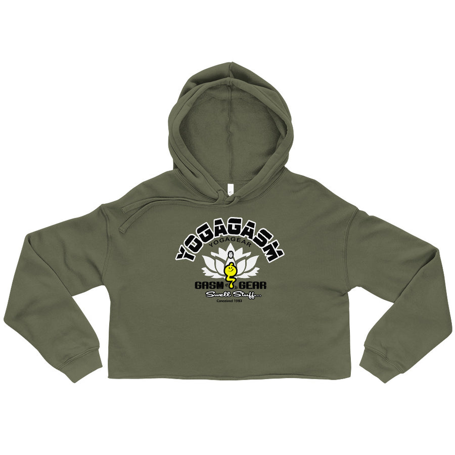 YOGAGASM ARCH Crop Hoodie