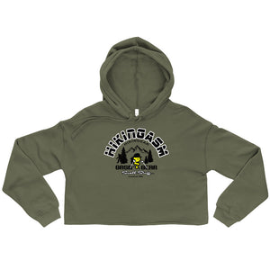 HIKINGASM ARCH Crop Hoodie