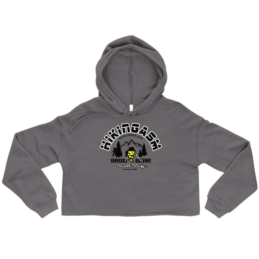 HIKINGASM ARCH Crop Hoodie