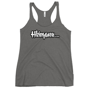 JUICY-HIKINGASM Women's Racerback Tank