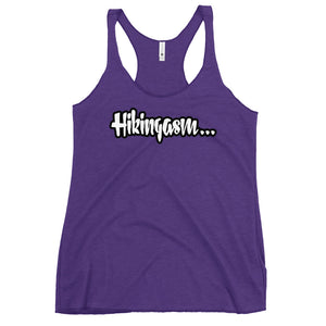 JUICY-HIKINGASM Women's Racerback Tank