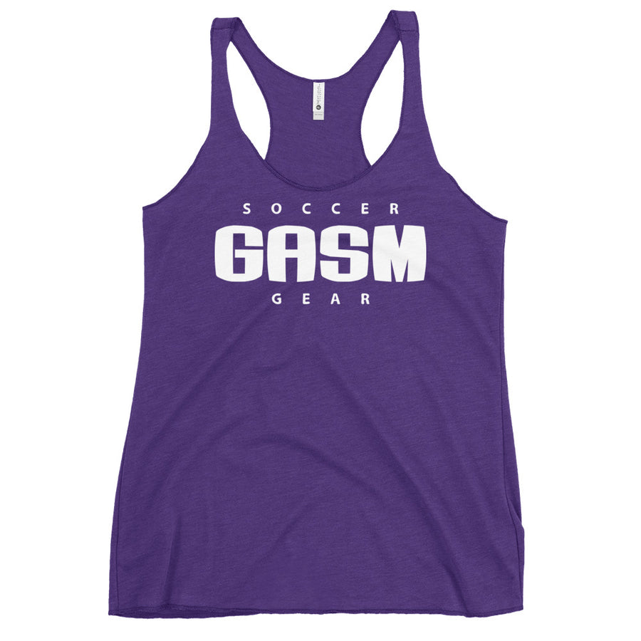 SWOLLEN-SOCCERGASM Women's Racerback Tank
