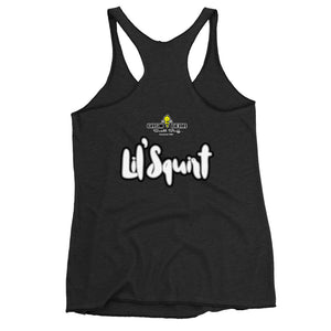 HUGE-LIL' SQUIRT Women's Racerback Tank