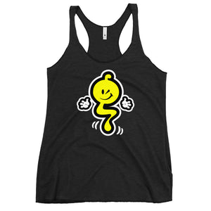 HUGE-LIL' SQUIRT Women's Racerback Tank
