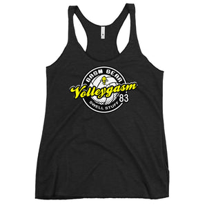VOLLEYGASM '83 Women's Racerback Tank