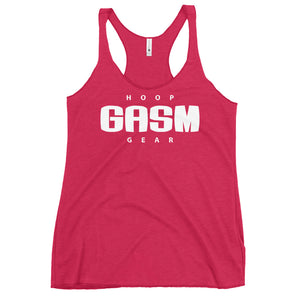 SWOLLEN-HOOPGASM Women's Racerback Tank
