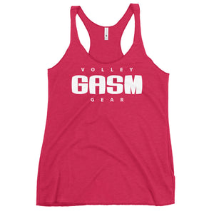SWOLLEN-VOLLEYGASM Women's Racerback Tank