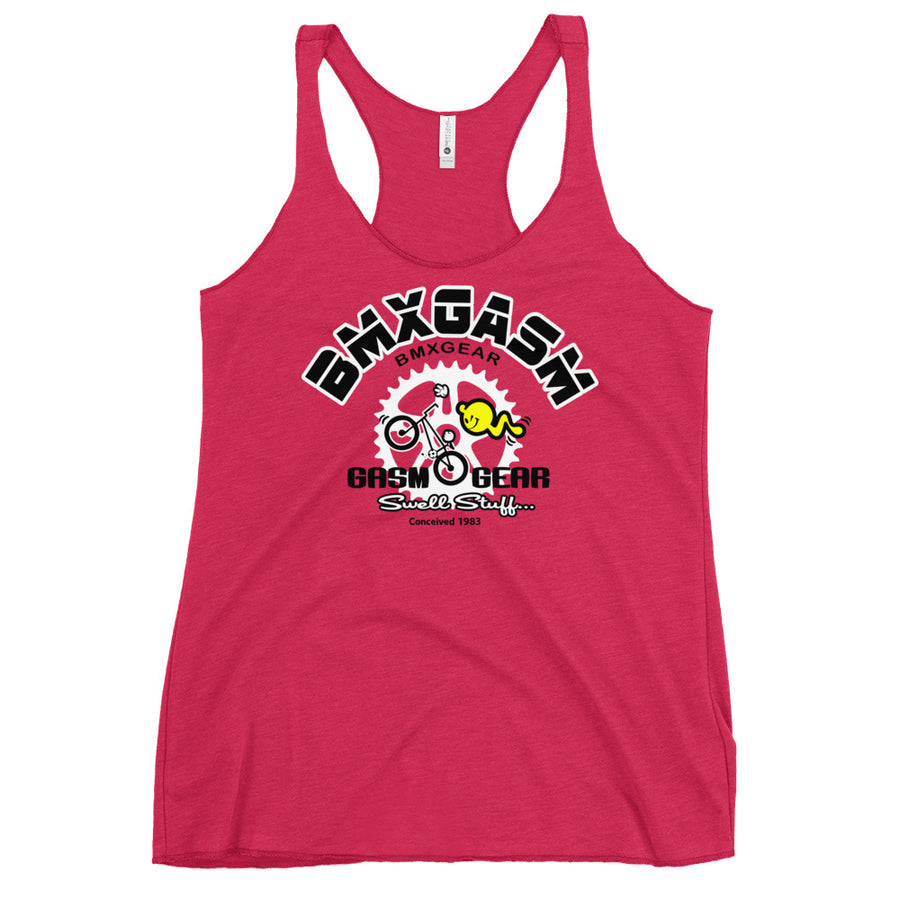 ARCH-BMXGASM Women's Racerback Tank