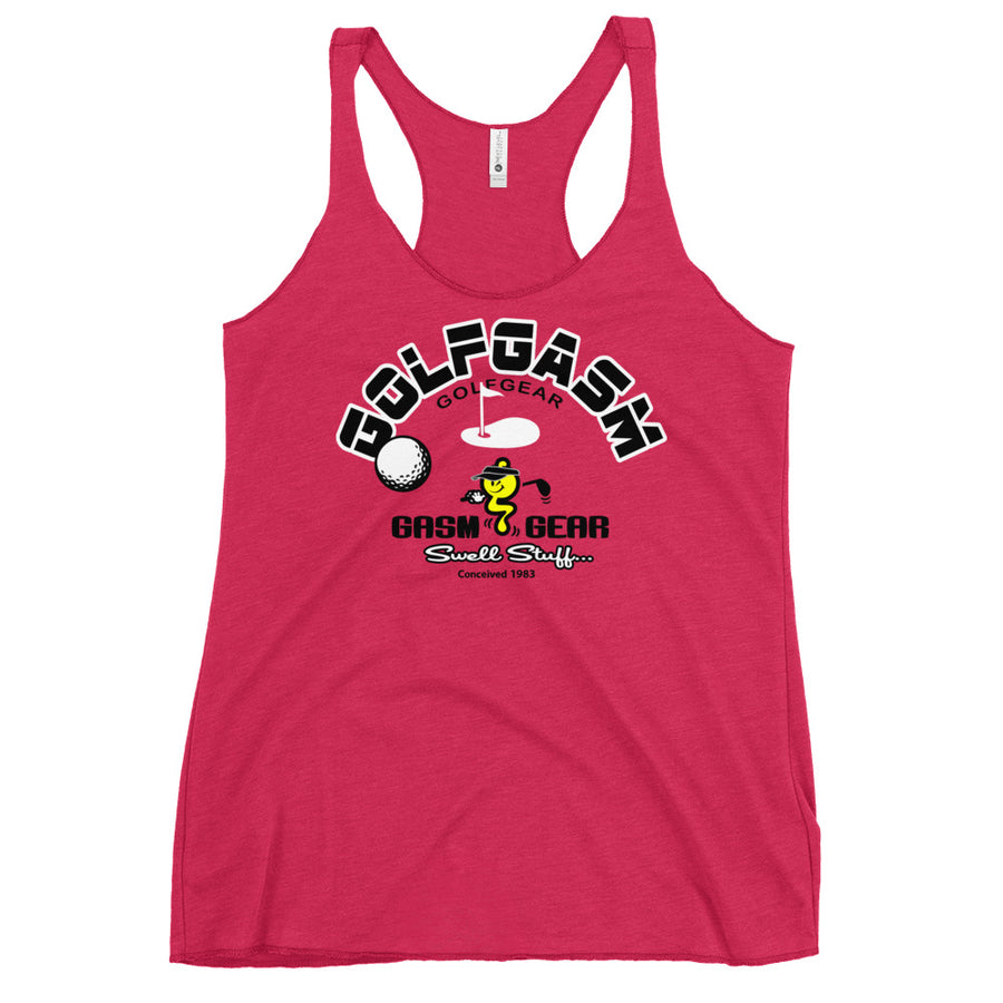 ARCH-GOLFGASM Women's Racerback Tank