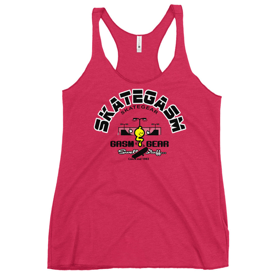 ARCH-SKATEGASM Women's Racerback Tank