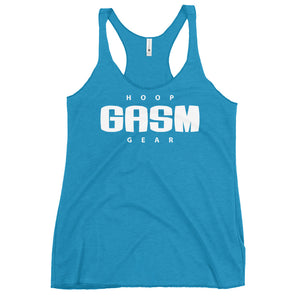 SWOLLEN-HOOPGASM Women's Racerback Tank