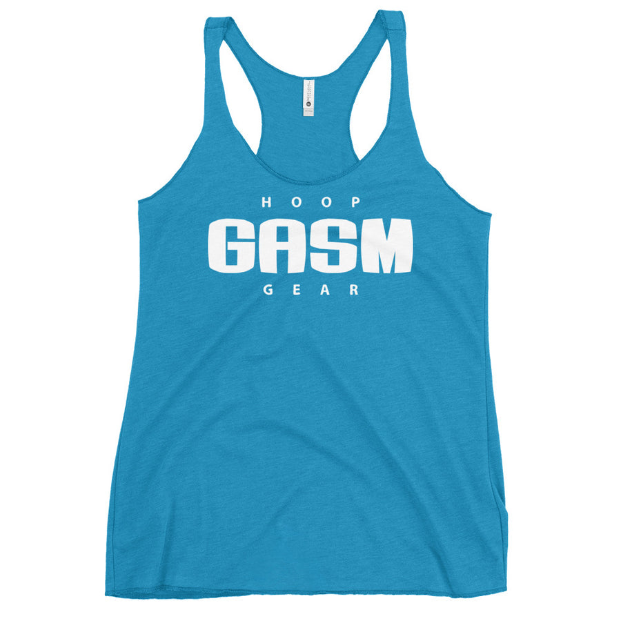 SWOLLEN-HOOPGASM Women's Racerback Tank