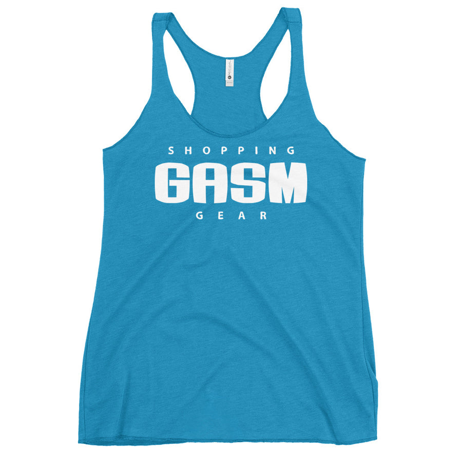 SWOLLEN-SHOPPINGASM Women's Racerback Tank