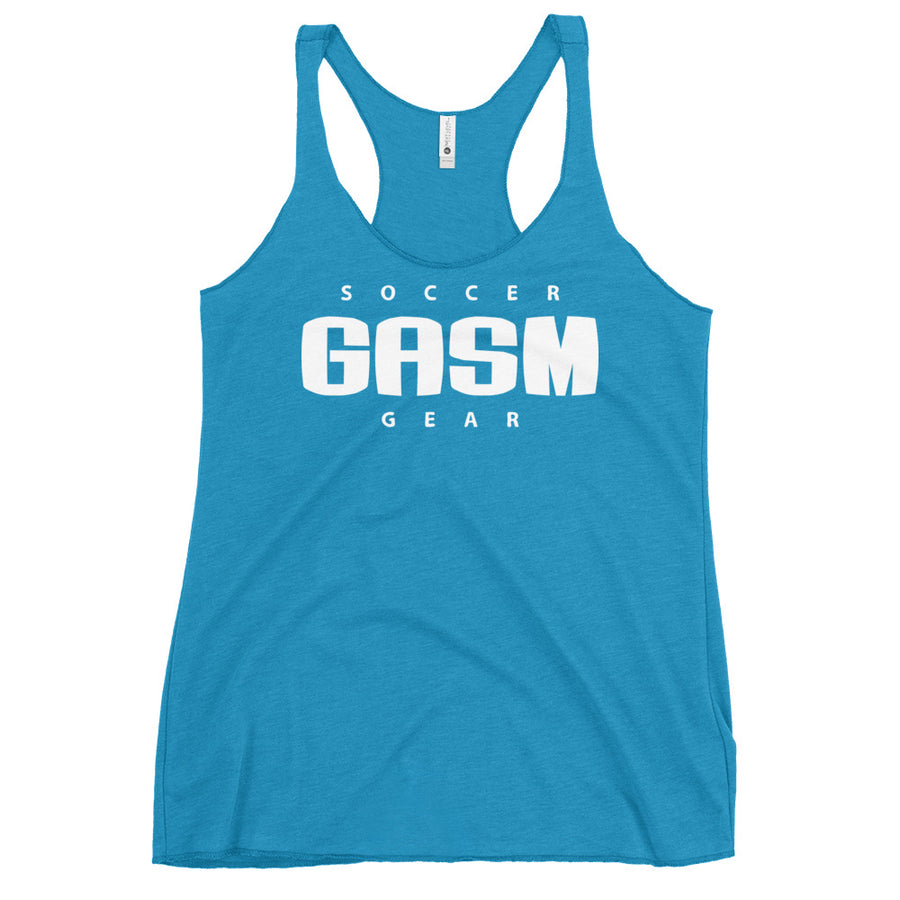 SWOLLEN-SOCCERGASM Women's Racerback Tank