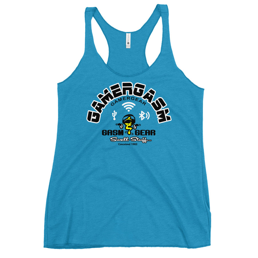 ARCH-GAMERGASM Women's Racerback Tank